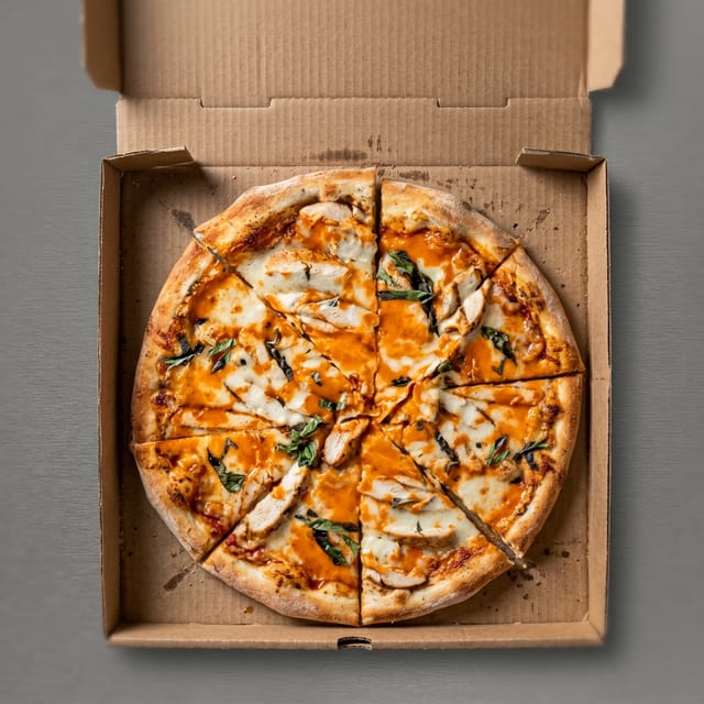 Buffalo Chicken Pizza.